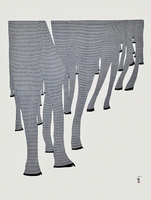 2017 CARIBOU LEGS by Ningeokuluk Teevee