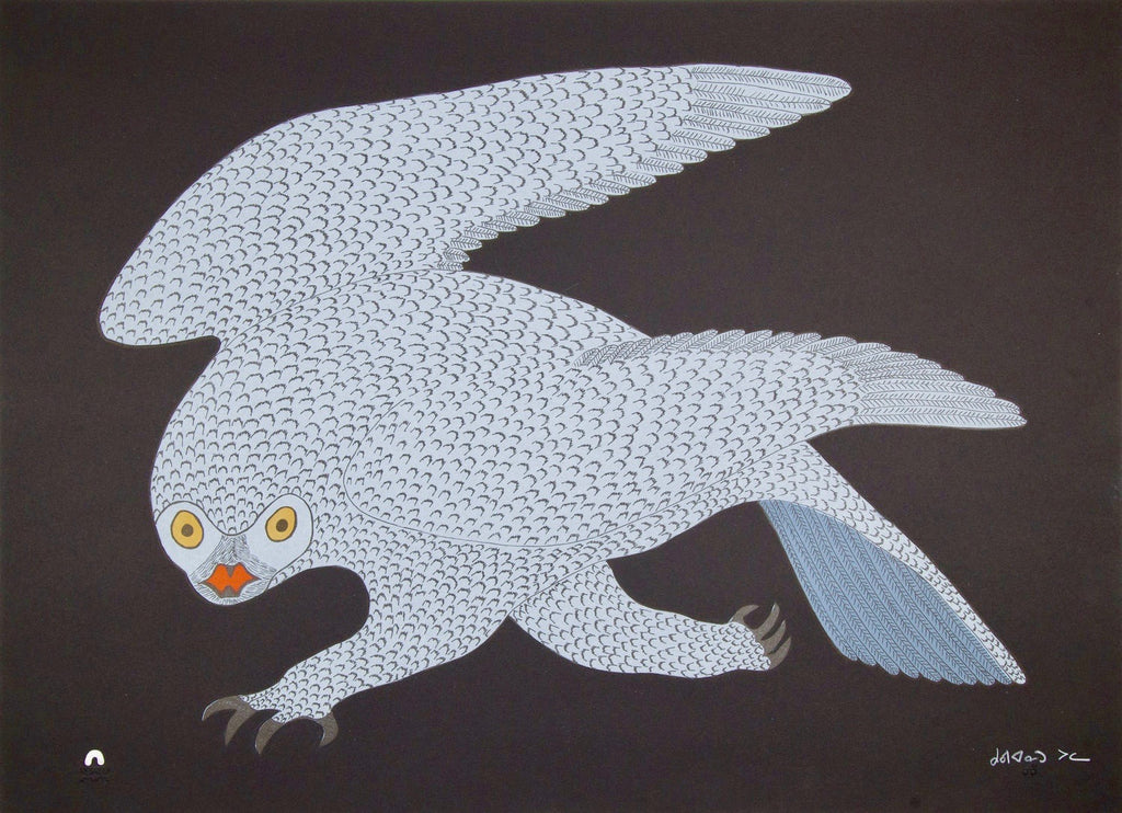 2018 Stalking Owl by QUVIANAQTUK PUDLAT