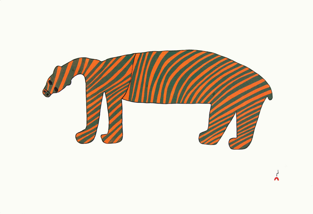 2018 Striped Bear by SAIMAIYU AKESUK