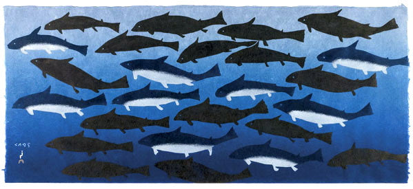 2011 IQALUKJUAT (BLUE SHARKS) by Papiara Tukiki