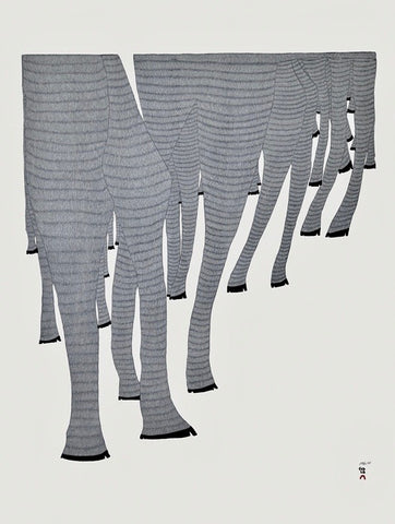 2017 CARIBOU LEGS by Ningeokuluk Teevee
