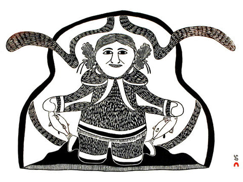 1977 FISHERWOMAN by Eegyvudluk Ragee