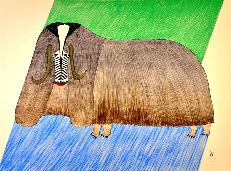 1985 (Released in 2016) FORMIDABLE MUSKOX by Pudlo Pudlat