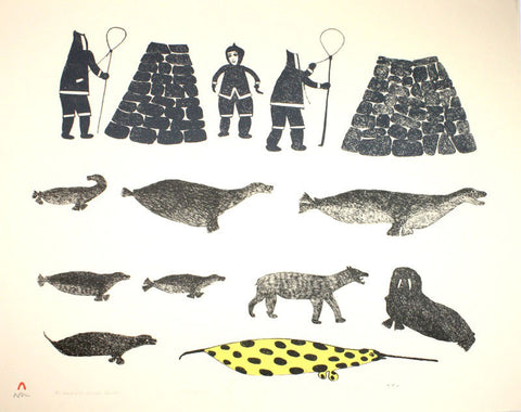 1976 FOX TRAPS & ANXIOUS by Jamasie Teevee