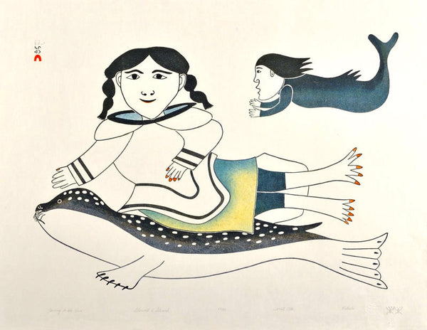 1986 JOURNEY TO THE SEA by Kakulu Saggiaktok