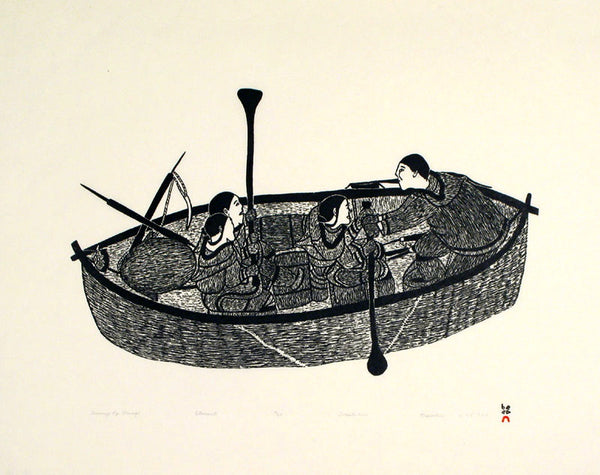 2000 JOURNEY BY UMIAQ by Napachie Pootoogook