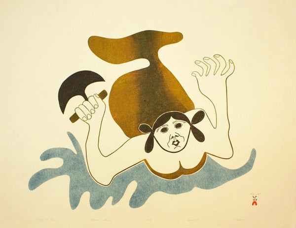 1986 OUT OF THE SEA by Pitaloosie Saila
