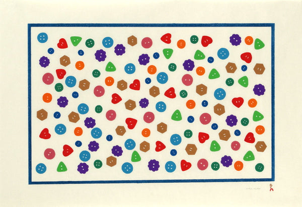 2013 POLISHED BUTTONS by Nicotye Samayualie