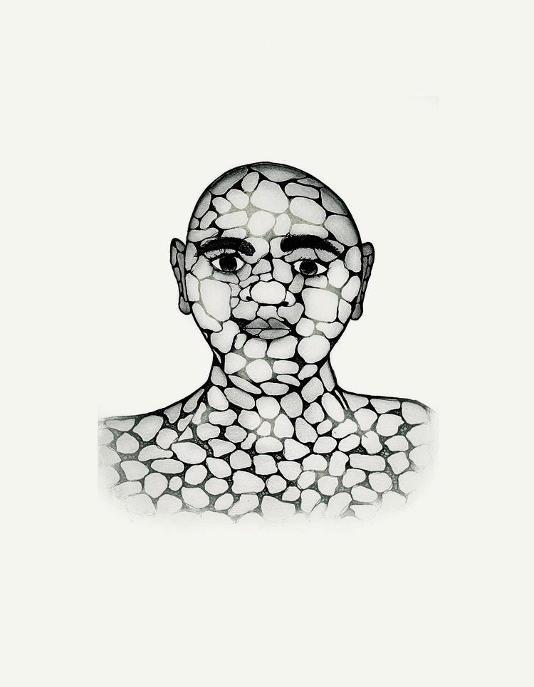 2018 Pebble Man by PADLOO SAMAYUALIE