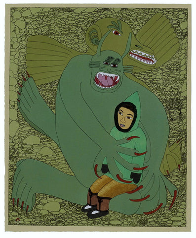 2006 SCARY DREAM by Shuvinai Ashoona