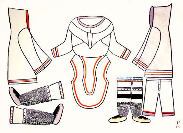 1981 THE CLOTHING I MAKE by Kakulu Saggiaktok