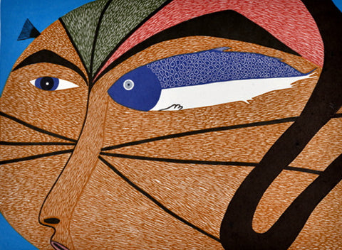 2014 THE SWIMMER by Ningeokuluk Teevee
