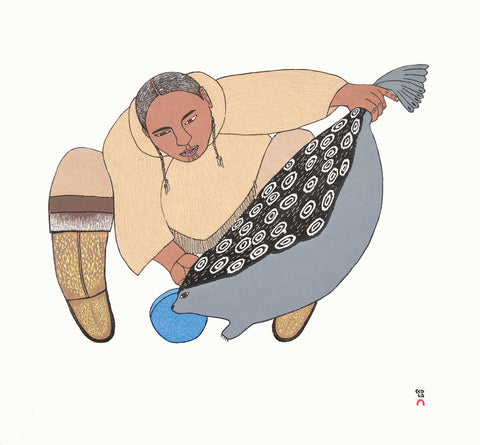 2018 Surusiq Natsiaruqtuq  (The Boy Turns into a Seal) by NINGIUKULU TEEVEE