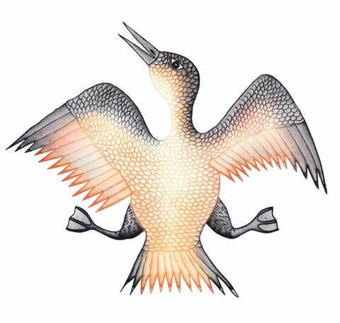 2017 JUBILANT BIRD by Cee Pootoogook