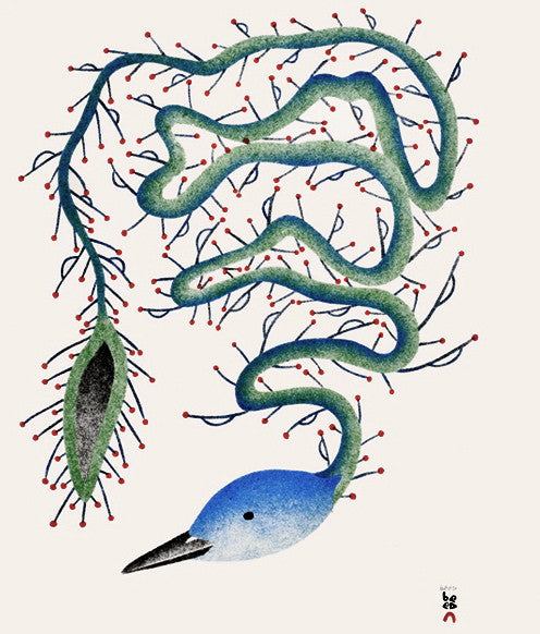 2014 TINGLING BIRD by Qavavau Manumie