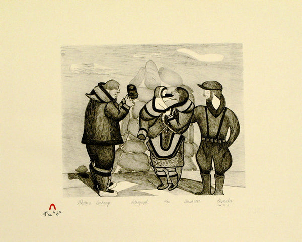 1989 WHALER'S EXCHANGE by Napachie Pootoogook